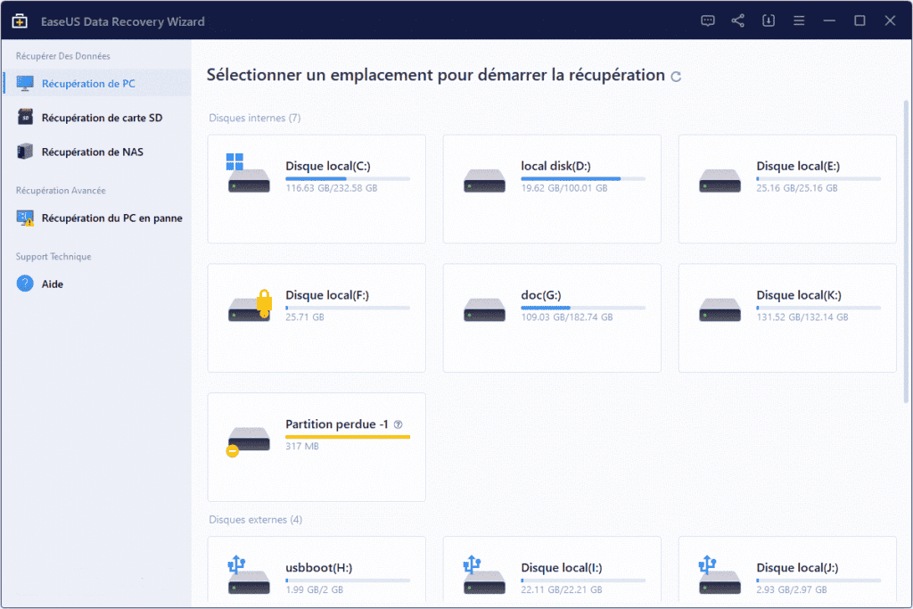 Récupérer Des Données D'un Disque Dur Externe Non Alloué