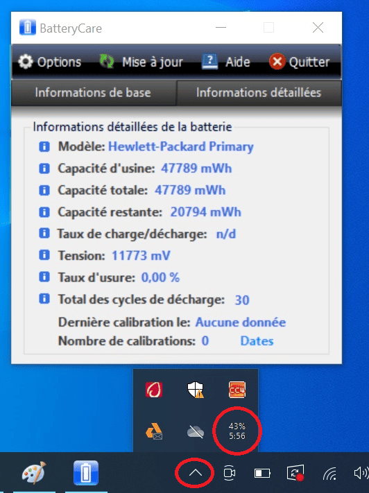 Baterrycare Windows