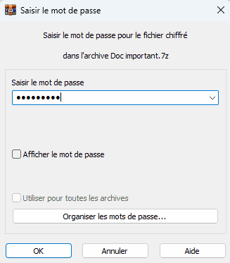 Entrer Mot De Passe 7zip