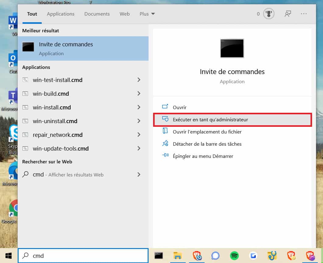 Executer Cmd En Tant Quadministrateur Windows 10
