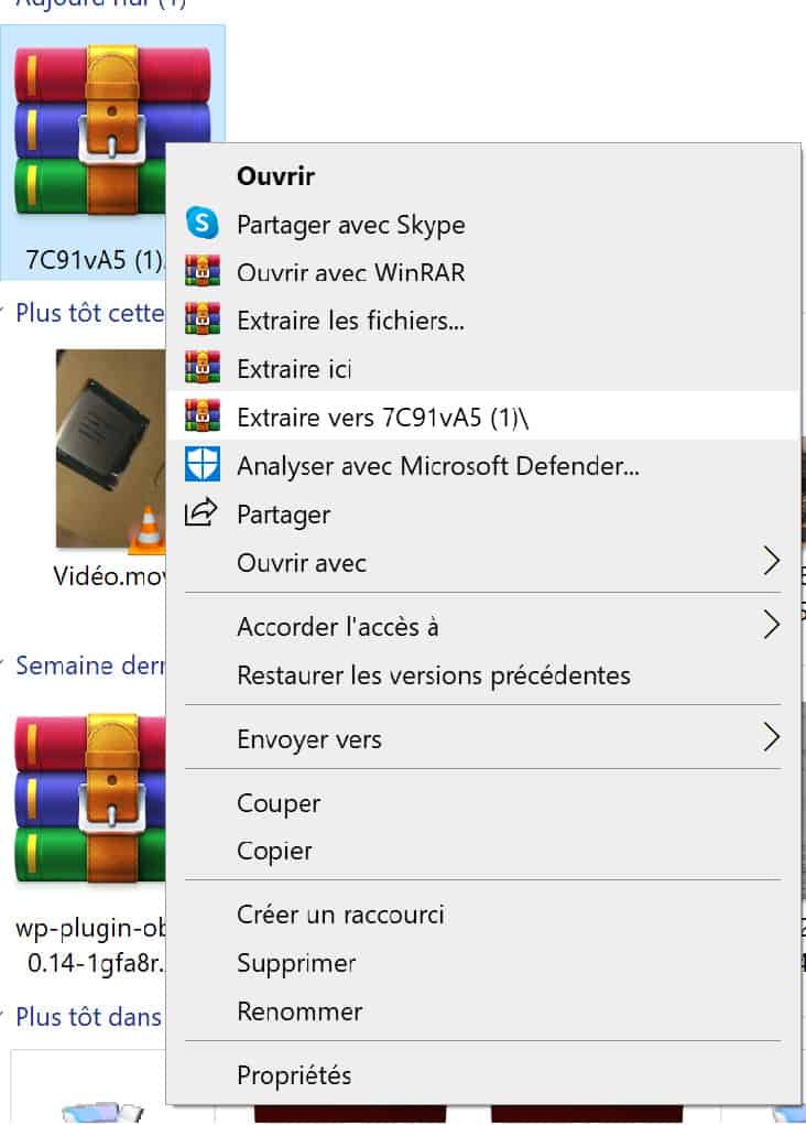 Extraire Bios Msi