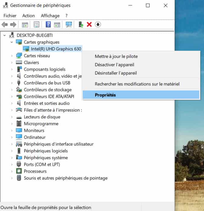 Gestionnaire De Peripheriques Windows 10