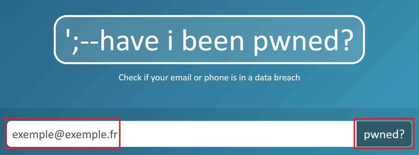 Have I Been Pwned