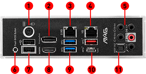Msi Mag B550 Tomahawk Bios Bouton