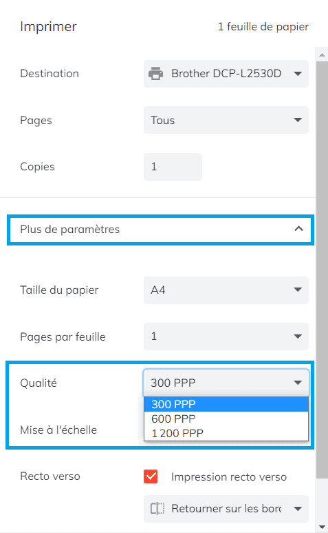 Options Ppi Qualite Scanner Windows