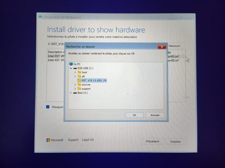 Install Intel Rst Windows Install SOLUTION: SSD invisible à l'installation de Windows - Charger les ...